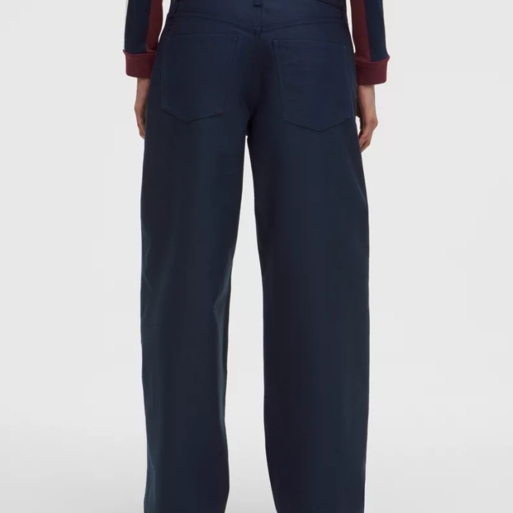 Lululemon EasyFive Low-Rise Classic-Wide Pant Regular 28 True Navy NWT - Picture 7 of 8